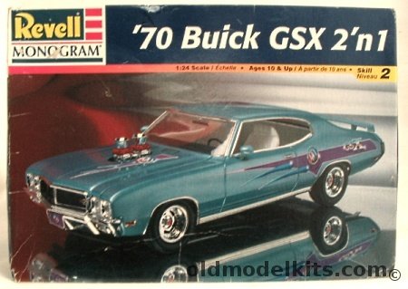 Monogram 1/24 1970 Buick GSX Stage One - Stock or Custom, 85-2583 plastic model kit